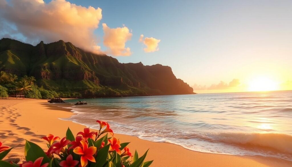 Kauai beach paradise